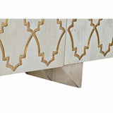 Sideboard DKD Home Decor White 177 x 45 x 75 cm Golden Mango wood-9