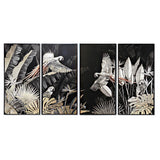 Set of 4 pictures DKD Home Decor Tropical 280 x 4 x 140 cm-0