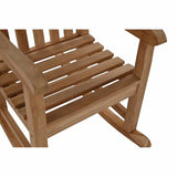 Rocking Chair DKD Home Decor Brown Teak 56 x 87 x 102 cm (56 x 87 x 102 cm)-3