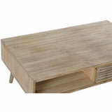 Table DKD Home Decor 99 x 59 x 38 cm Fir Natural Aluminium-1