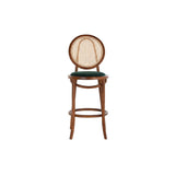 Stool DKD Home Decor Brown Dark brown 43 x 43 x 108 cm-2