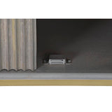 Sideboard DKD Home Decor Grey Golden Brass Mango wood (152 x 42 x 91 cm)-4