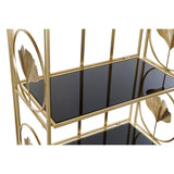 Shelves DKD Home Decor Crystal Golden Metal (60 x 32 x 161,5 cm)