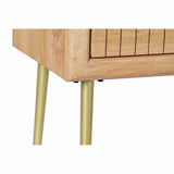 TV furniture DKD Home Decor Golden Brown Mango wood (147 x 40 x 60 cm)-1