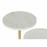 Side table DKD Home Decor Golden Metal Marble 45 x 27 x 63 cm-3