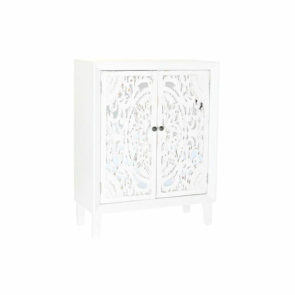 Sideboard DKD Home Decor White Mirror Fir MDF (80 x 35 x 102 cm)-0
