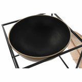 Side table DKD Home Decor Brown Black Wood Metal 64 x 64 x 62,5 cm-3