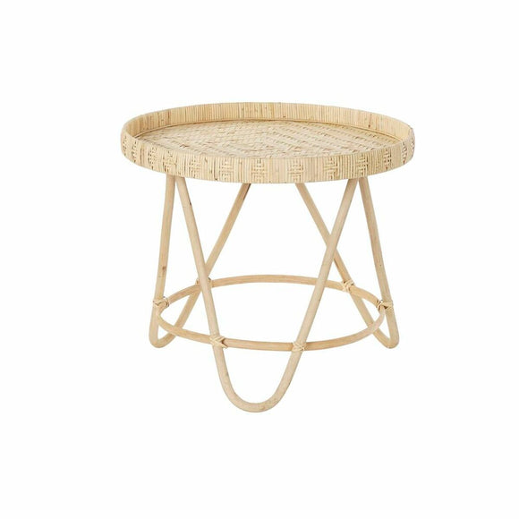 Side table DKD Home Decor Brown Bamboo 60 x 60 x 52 cm-0