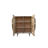 Sideboard DKD Home Decor Golden Brown Mango wood (100 x 45 x 120 cm)-1