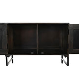 Sideboard DKD Home Decor Brown Rattan Mango wood (155 x 40 x 61,5 cm)-6