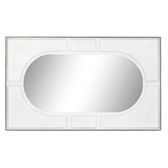 Wall mirror DKD Home Decor White Mango wood Rhombus Modern (154 x 4 x 94 cm)-0
