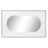 Wall mirror DKD Home Decor White Mango wood Rhombus Modern (154 x 4 x 94 cm)-0