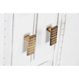 Sideboard DKD Home Decor Grey Golden White Brass Mango wood (93 x 41 x 114 cm)-3
