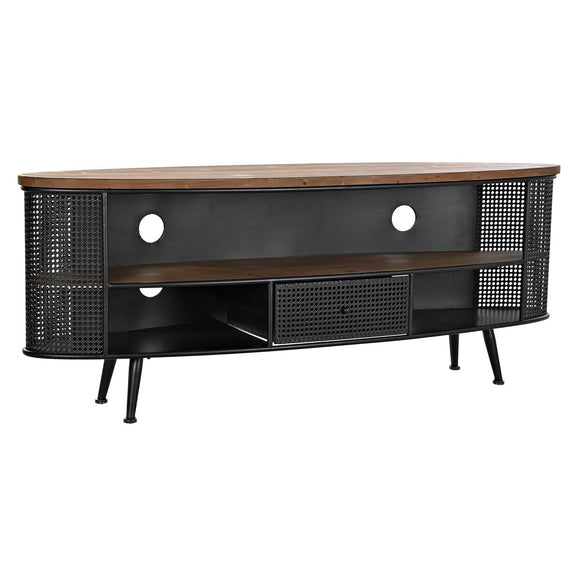 TV furniture DKD Home Decor Fir Metal (150 x 39 x 58 cm)-0