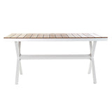 Table DKD Home Decor Exterior Aluminium Resin (200 x 90 x 75 cm)-1