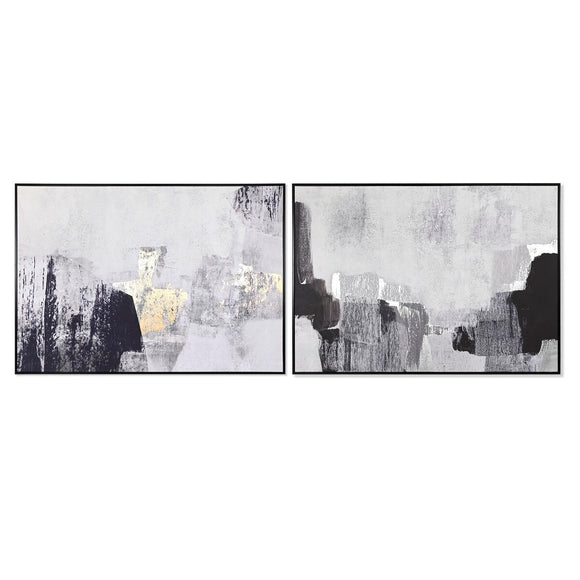 Painting DKD Home Decor Abstract (143 x 4,5 x 103 cm) (2 Units)
