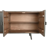 Sideboard DKD Home Decor 177 x 38 x 75 cm Wood Dark grey-2