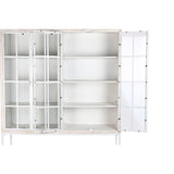 Shelves DKD Home Decor White Black Metal Mango wood 170 x 45 x 200 cm-5
