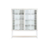 Shelves DKD Home Decor White Black Metal Mango wood 170 x 45 x 200 cm-3
