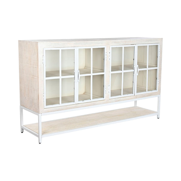 Sideboard DKD Home Decor 170 x 45 x 100 cm Metal White Mango wood-0