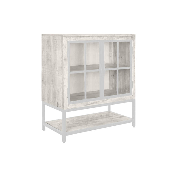 Sideboard DKD Home Decor White Metal Mango wood 85 x 45 x 100 cm-0