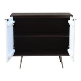 Sideboard DKD Home Decor White Brown Metal Mango wood 90 x 43 x 80 cm-3