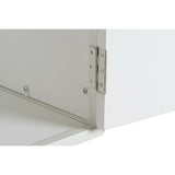 Side table DKD Home Decor Fir Metal White 120 x 35 x 90 cm-3