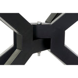 Side table DKD Home Decor Brown Black Natural Metal Fir 120 x 40 x 80 cm-2