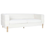 Sofa DKD Home Decor White Metal 205 x 85 x 73 cm-3