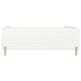 Sofa DKD Home Decor White Metal 205 x 85 x 73 cm-2
