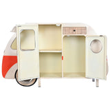 Sideboard DKD Home Decor White Orange Metal 177 x 41 x 106 cm-7