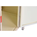 Sideboard DKD Home Decor White Orange Metal 177 x 41 x 106 cm-4