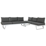 Sofa and table set Home ESPRIT Metal 130 x 68 x 65 cm-5