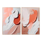 Painting Home ESPRIT Abstract Modern 80 x 3 x 120 cm (2 Units)-0