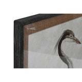 Painting Home ESPRIT Bird Oriental 70 x 4 x 100 cm (2 Units)-3