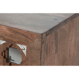 Sideboard Home ESPRIT Brown Black Silver 150 x 38 x 80 cm-6