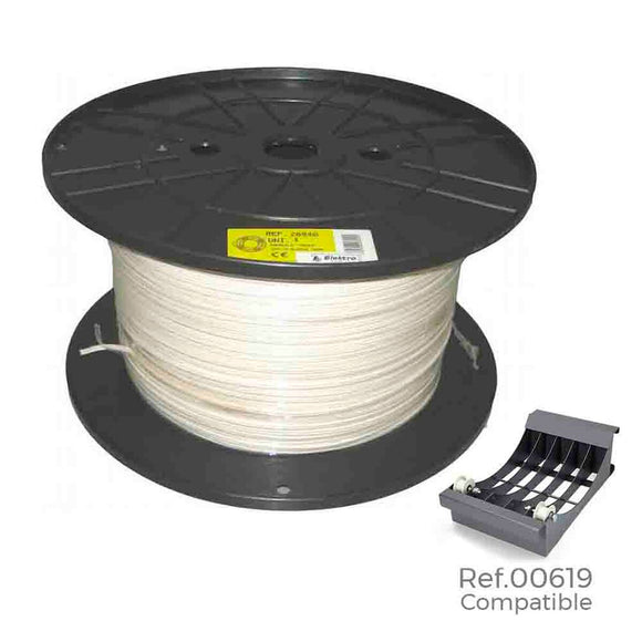 Parallel Interface Cable EDM 28960 2 x 1 mm White 400 m Ø 400 x 200 mm-0