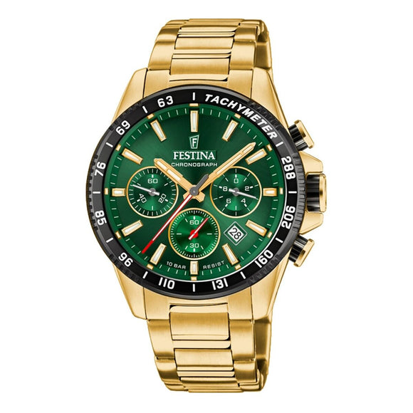 Men's Watch Festina F20634/4 Green-0