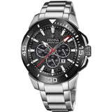 Men's Watch Festina F20641/4 Black Silver-0