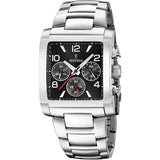 Men's Watch Festina F20652/3 Black Silver-0
