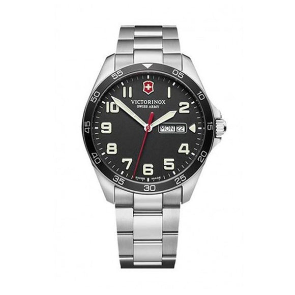 Men's Watch Victorinox V241849 Black Silver-0