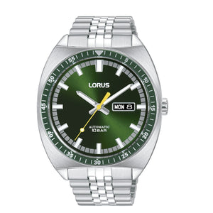 Men's Watch Lorus RL443BX9 Green Silver-0