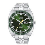 Men's Watch Lorus RL443BX9 Green Silver-0
