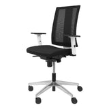 Office Chair Cózar P&C BALI840 White Black-5
