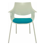 Reception Chair Saceruela P&C 1 Blue White (3 uds)-6