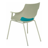 Reception Chair Saceruela P&C 1 Blue White (3 uds)-3