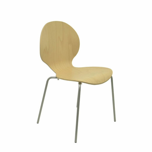 Reception Chair Peñas P&C 4321M Brown Light brown (4 uds)-0