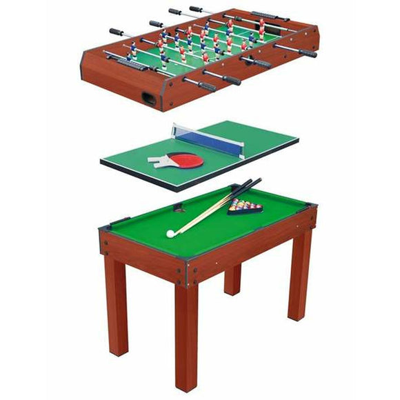 Multi-game Table 120 x 80 x 61 cm 3-in-1-0