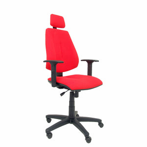 Office Chair with Headrest  Montalvos P&C LI350CB Red-0