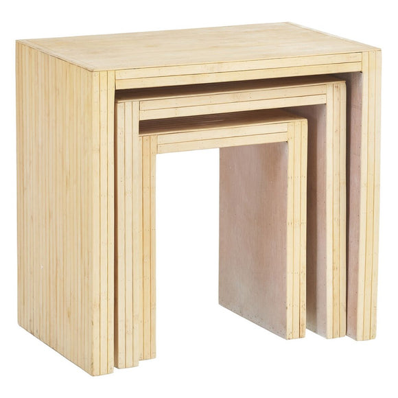 Side table 60 x 40,5 x 58 cm Natural-0